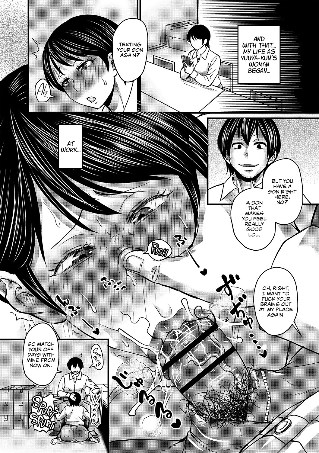 hentai manga A Way to Stop Missing Your Son